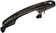 80259 Front, Driver Side Textured Black Exterior Door Handle, With Key Hole, Help Series
