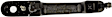 80259 Front, Driver Side Textured Black Exterior Door Handle, With Key Hole, Help Series