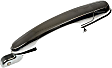 80329 Rear, Passenger Side Chrome Exterior Door Handle, Without Key Hole, Help Series