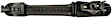 80373 Front, Driver or Passenger Side, or Rear, Passenger Side - Cargo Smooth Black Exterior Door Handle, With Key Hole, Help Series