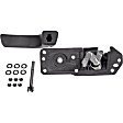 80374 Front Or Rear, Driver Side Textured Black Interior Door Handle, Without Door Lock Button, Help Series