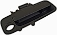 80403 Front, Passenger Side Black Exterior Door Handle, Without Key Hole, Help Series