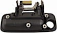 80403 Front, Passenger Side Black Exterior Door Handle, Without Key Hole, Help Series