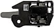 80412 Front Or Rear, Driver Side Smooth Gray Interior Door Handle, With Door Lock Button, Help Series