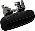 80422 Rear, Passenger Side Smooth Black Exterior Door Handle, Without Key Hole, Help Series