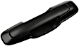 80425 Front Or Rear, Driver Side Smooth Black Exterior Door Handle, Without Key Hole, Help Series