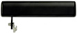 80437 Front, Driver Side Smooth Black Exterior Door Handle, Without Key Hole, Help Series