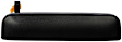 80442 Textured Black Exterior Door Handle, Without Key Hole, Help Series