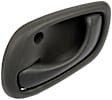 2003 Chevrolet Tracker - Front Or Rear, Driver Side Textured Gray Interior Door Handle, Without Door Lock Button, Help Series