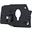 80497 Front, Passenger Side Black Interior Door Handle, With Door Lock Button, Help Series