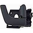 80497 Front, Passenger Side Black Interior Door Handle, With Door Lock Button, Help Series