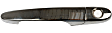 80532 Front, Driver Side Chrome Exterior Door Handle, With Key Hole, Help Series