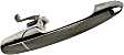 80534 Rear, Passenger Side Chrome Exterior Door Handle, Without Key Hole, Help Series