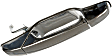 80545 Front, Passenger Side Chrome Exterior Door Handle, Without Key Hole, Help Series