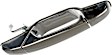 80545CD Front, Passenger Side Chrome Exterior Door Handle, Without Key Hole, Help Series