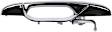 80545CD Front, Passenger Side Chrome Exterior Door Handle, Without Key Hole, Help Series