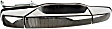80547 Rear, Passenger Side Chrome Exterior Door Handle, Without Key Hole, Help Series