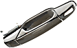 80547 Rear, Passenger Side Chrome Exterior Door Handle, Without Key Hole, Help Series