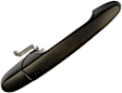 80563 Rear, Passenger Side Textured Black Exterior Door Handle, Without Key Hole, Help Series