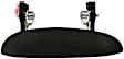 80571 Smooth Black Exterior Door Handle, With Key Hole, Help Series