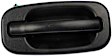 80577 Front, Passenger Side Textured Black Exterior Door Handle, Without Key Hole, Help Series