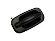 80577 Front, Passenger Side Textured Black Exterior Door Handle, Without Key Hole, Help Series