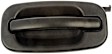 80579 Rear, Driver Side Smooth Black Exterior Door Handle, Without Key Hole, Help Series