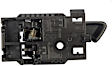 80585 Front Or Rear, Driver Side Textured Black Interior Door Handle, With Door Lock Button, Crew Cab Pickup, Help Series