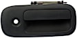 80589 Front, Passenger Side Textured Black Exterior Door Handle, With Key Hole, Help Series