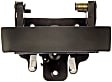 80592 Help Series Tailgate Handle, Black Plastic