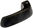 80594 Front Or Rear, Driver Side Textured Black Interior Door Handle, Crew Cab Pickup, Help Series