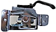 80595 Rear, Driver Side Textured Black Interior Door Handle, With Door Lock Button, Extended Cab Pickup, Help Series