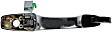 80608 Front, Driver Side Chrome Exterior Door Handle, With Key Hole, Help Series