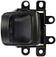 80616 Front, Passenger Side Textured Black Interior Door Handle, With Door Lock Button, Help Series
