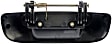 80620 Help Series Tailgate Handle, Black Plastic