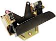 80621 Help Series Tailgate Handle, Textured Black Plastic