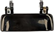 80643 Front, Driver or Passenger Side Smooth Black Exterior Door Handle, Without Key Hole, Help Series