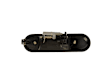 80647 Front, Passenger Side Smooth Black Exterior Door Handle, Without Key Hole, Help Series