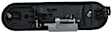 80649 Rear, Passenger Side Smooth Black Exterior Door Handle, Without Key Hole, Help Series