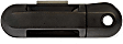 80652 Front, Driver Side Textured Black Exterior Door Handle, With Key Hole, Help Series