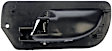 80659 Front, Passenger Side Textured Black Interior Door Handle, With Door Lock Button, Help Series