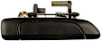 80669 Rear, Passenger Side Smooth Black Exterior Door Handle, Without Key Hole, Help Series