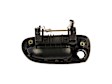 80683 Front, Passenger Side Smooth Black Exterior Door Handle, With Key Hole, Help Series