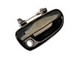 80683 Front, Passenger Side Smooth Black Exterior Door Handle, With Key Hole, Help Series
