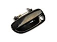 80684 Front, Driver Side Smooth Black Exterior Door Handle, With Key Hole, Help Series