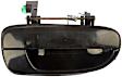 80685 Rear, Passenger Side Smooth Black Exterior Door Handle, Without Key Hole, Help Series