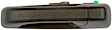 80725 Rear, Driver Side Textured Black Exterior Door Handle, Without Key Hole, Help Series