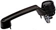 80726 Rear - Cargo Door Textured Black Exterior Door Handle, Without Key Hole, Help Series