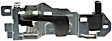 80733 Front, Passenger Side Smooth Gray Interior Door Handle, With Door Lock Button, Help Series