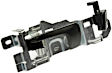 80733 Front, Passenger Side Smooth Gray Interior Door Handle, With Door Lock Button, Help Series